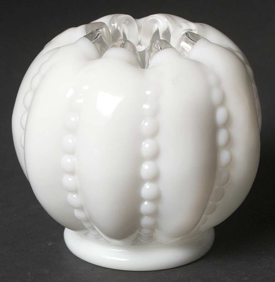 Silver Crest 4" Rose Bowl by Fenton-1