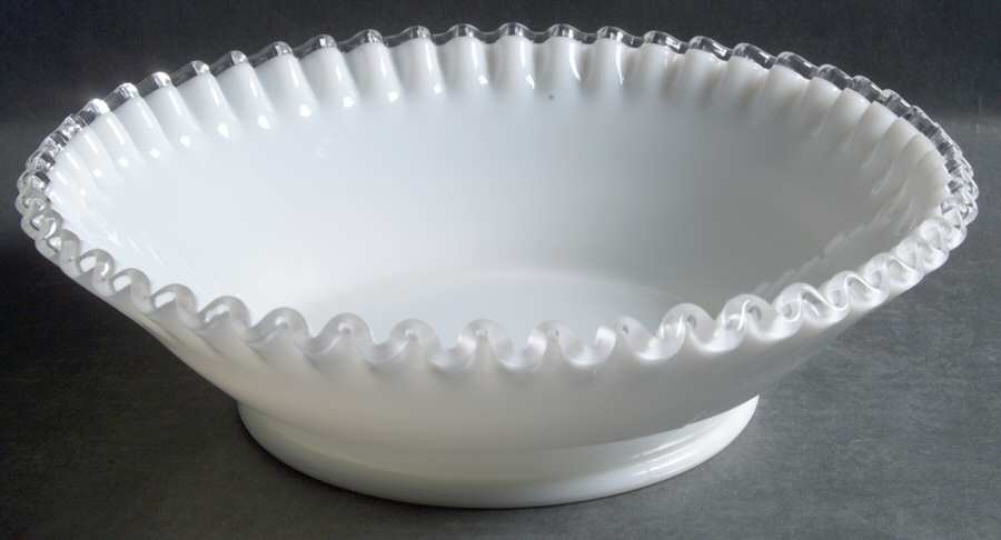 Silver Crest 10" Salad Bowl by Fenton-1