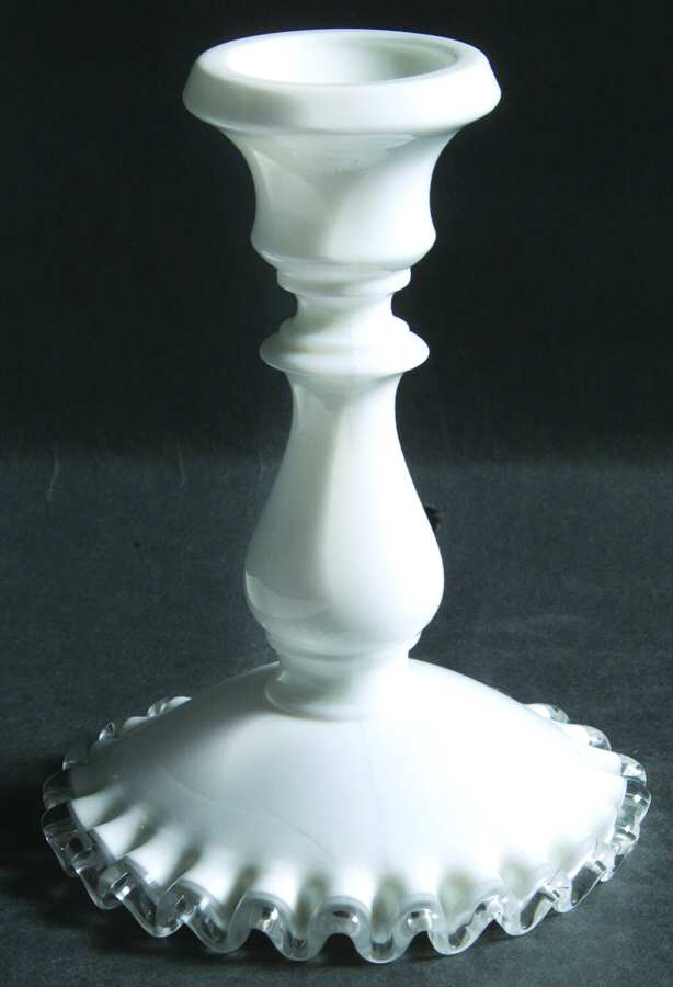 Silver Crest #7474 Candlestick by Fenton-1