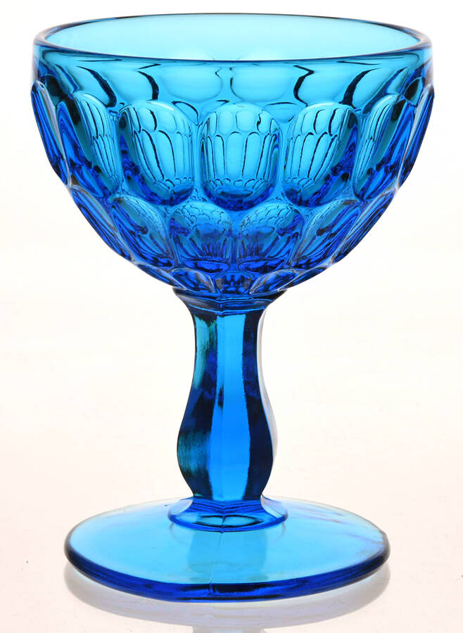 Thumbprint Colonial Blue Liquor Cocktail by Fenton-1