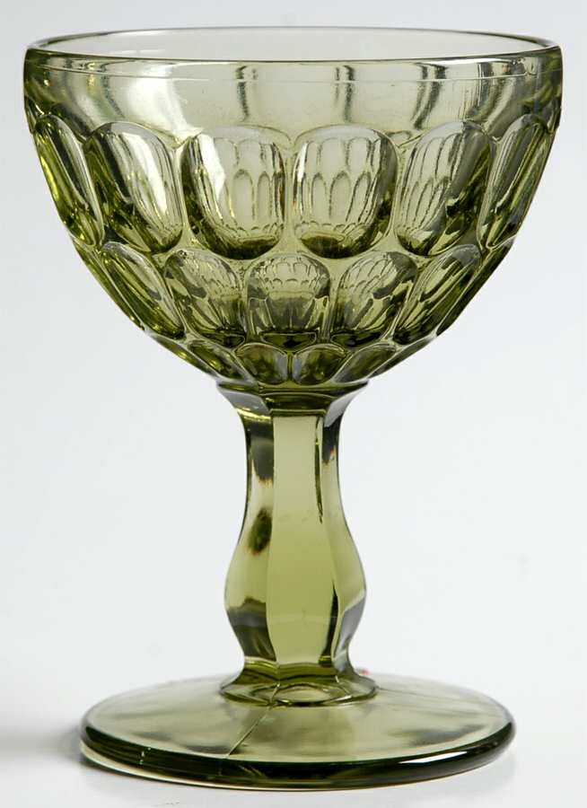 Thumbprint Colonial Green Liquor Cocktail by Fenton-1