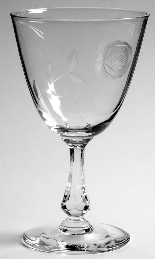 Romance Rose Water Goblet by Fine Arts-1