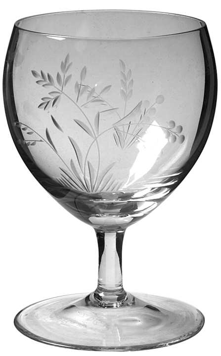 Wildflower Water Goblet by Fine Arts-1