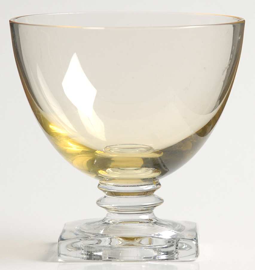 4020 Amber (Topaz Bowl) Whiskey Glass by Fostoria-1