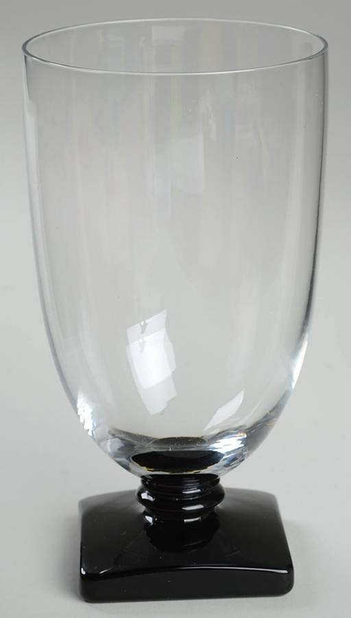4020 Black Base (Stem 4020) 10 Oz Footed Tumbler by Fostoria-1