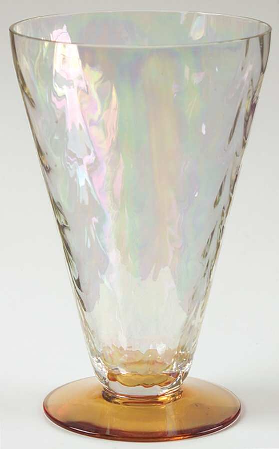 5082-5282 Amber (Iridized Bowl) Iced Tea by Fostoria-1