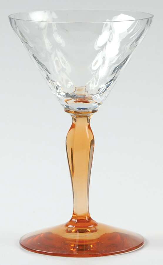 5082-5282 Amber (Iridized Bowl) Liquor Cocktail by Fostoria-1
