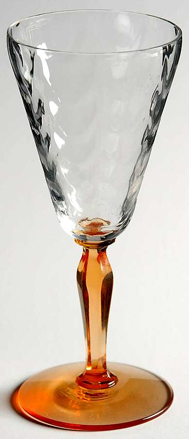 5082-5282 Amber(Not Iridized) Wine Glass by Fostoria-1