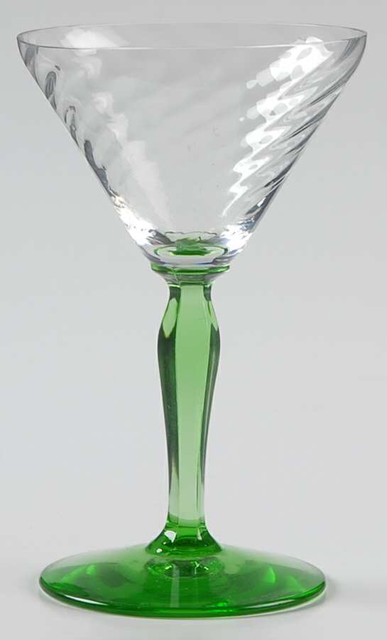 5082-5282 Green (Green Stem) Liquor Cocktail by Fostoria-1