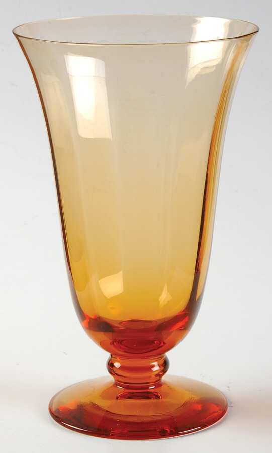 5093 Amber (Amber Bowl and Stem) Iced Tea by Fostoria-1