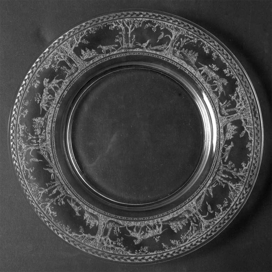 Fox and Hounds Luncheon Plate by Wheeling Decorating-1