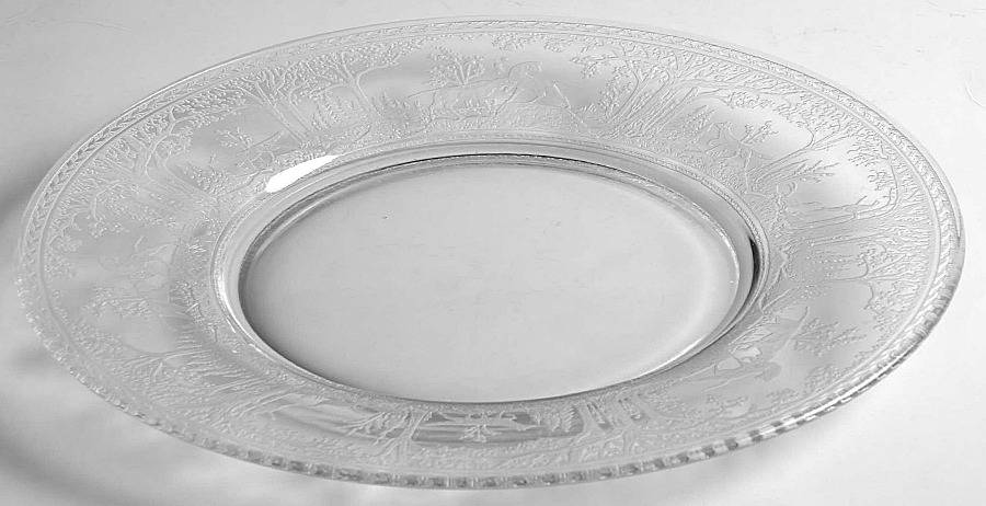 Fox and Hounds Dinner Plate by Wheeling Decorating-1