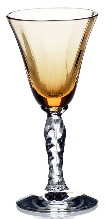 5097-5297 Amber (Amber Bowl) Cordial Glass by Fostoria-1