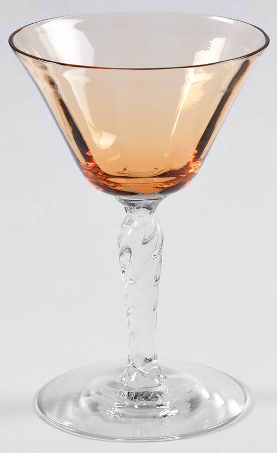 5097-5297 Amber (Amber Bowl) Liquor Cocktail by Fostoria-1