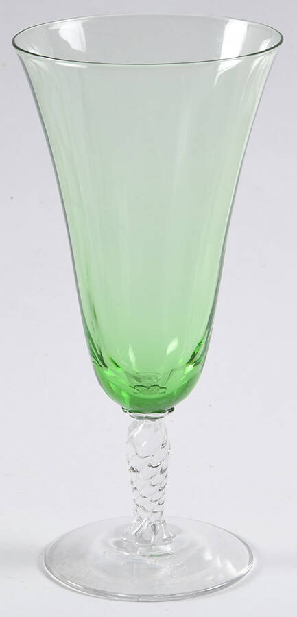 5097-5297 Green (Green Bowl, Clear Stem) Parfait by Fostoria-1