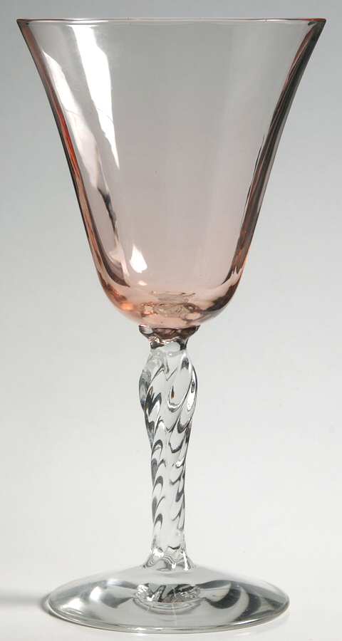 5097-5297 Pink Water Goblet by Fostoria-1