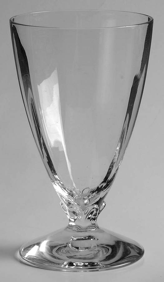 5098-5298 Clear (Optic) Footed Tumbler by Fostoria-1