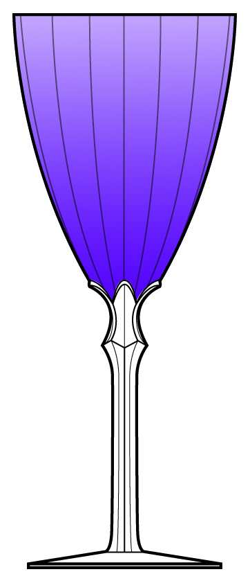 5098-5298 Amethyst Water Goblet by Fostoria-1
