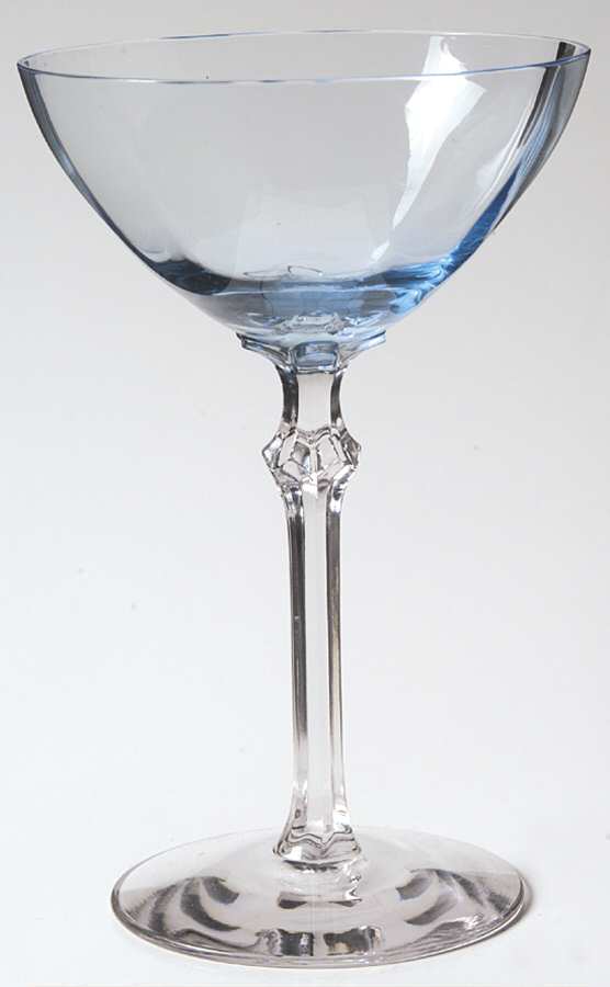 5098-5298 Blue Champagne/Tall Sherbet by Fostoria-1