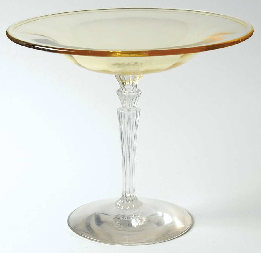 5099-5299 Topaz Round Compote (Height X Width) by Fostoria-1