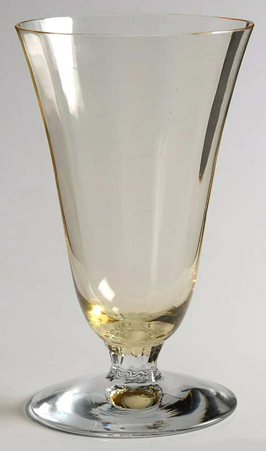 5099-5299 Topaz Footed Tumbler by Fostoria-1