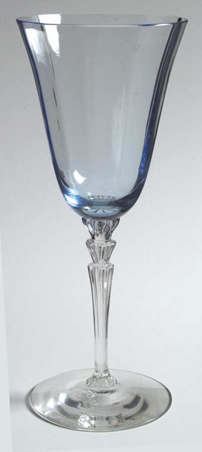 5099-5299 Blue (Azure) Water Goblet by Fostoria-1