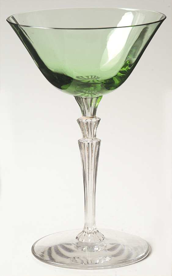 5099-5299 Green Champagne/Tall Sherbet by Fostoria-1