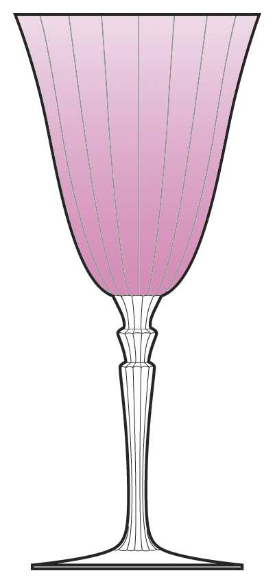 5099-5299 Pink Water Goblet by Fostoria-1