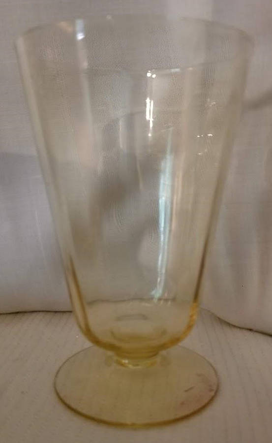 6000 Yellow Iced Tea by Fostoria-1