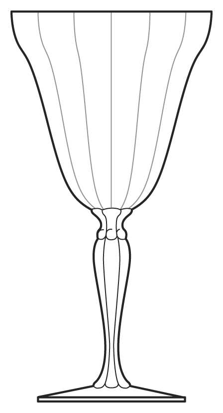 6005 Water Goblet by Fostoria-1