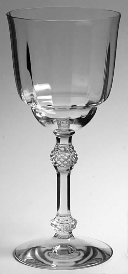 6007 Clear Water Goblet by Fostoria-1