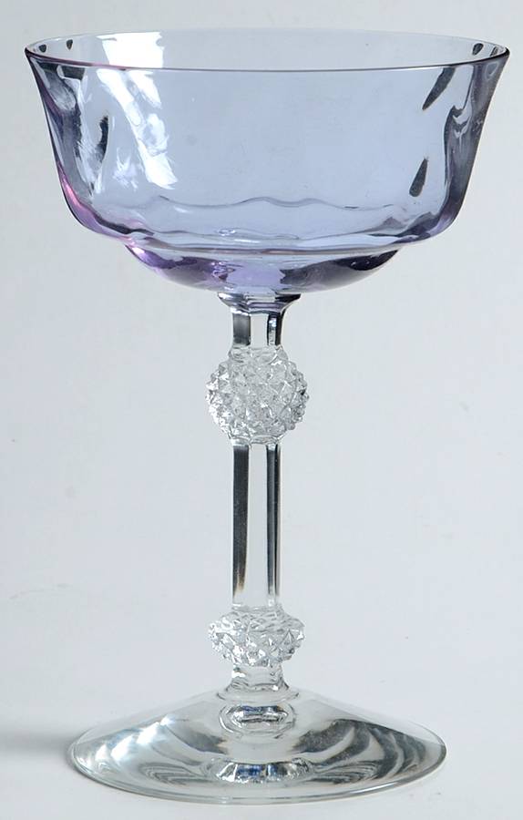 6007 Wisteria Champagne/Tall Sherbet by Fostoria-1