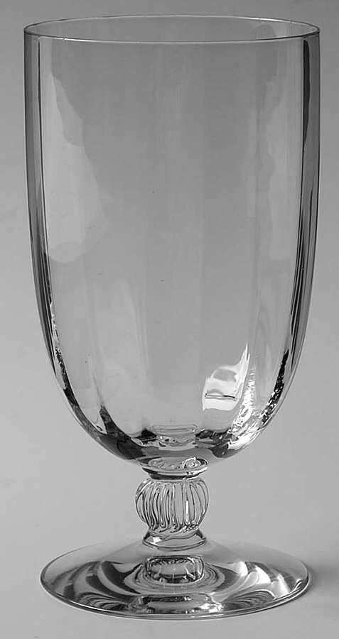 6008 Clear (Straight Optic) Iced Tea by Fostoria-1