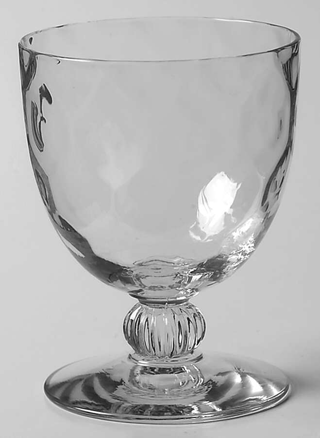 6008 Clear (Dimple Optic) Oyster or Fruit Cocktail by Fostoria-1