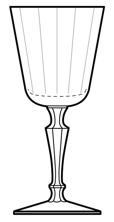 6010 Water Goblet by Fostoria-1