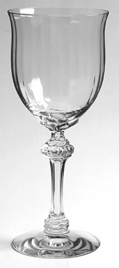 6013 Clear (Optic) Water Goblet by Fostoria-1