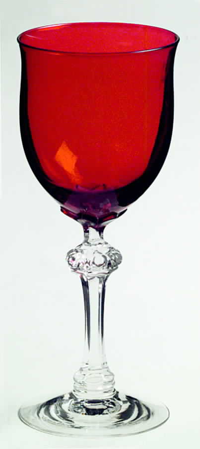 6013 Ruby Water Goblet by Fostoria-1