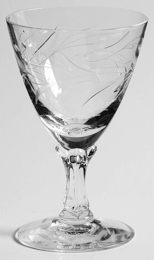 6051 1-2-2 Claret Wine by Fostoria-1