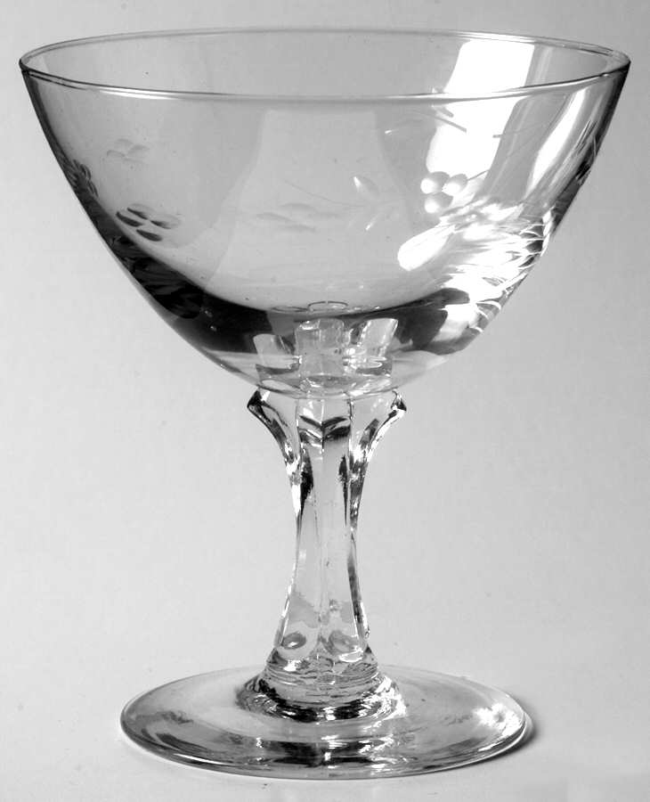 6051 1-2-1 Champagne/Tall Sherbet by Fostoria-1