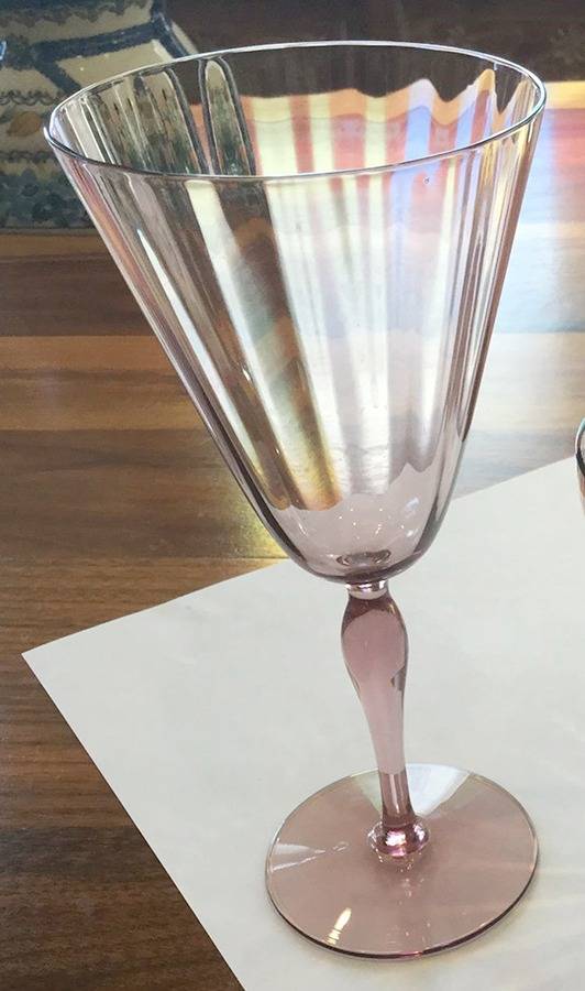 660 Lavender (Orchid) Water Goblet by Fostoria-1