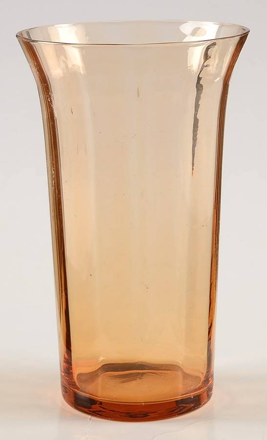 869 Amber Flat Tumbler by Fostoria-1