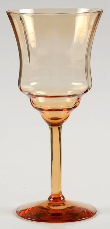 870 Amber Claret Wine by Fostoria-1