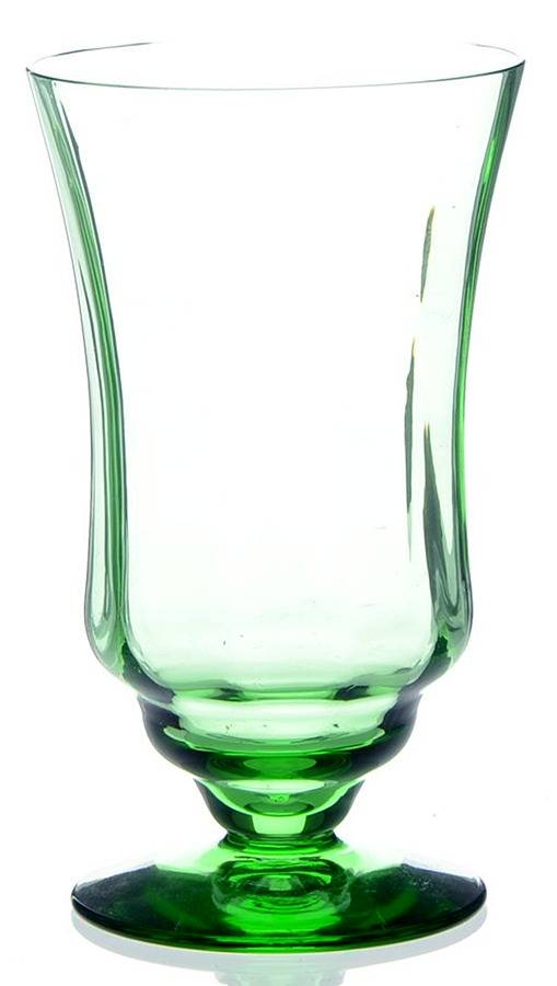 870 Green Footed Tumbler by Fostoria-1