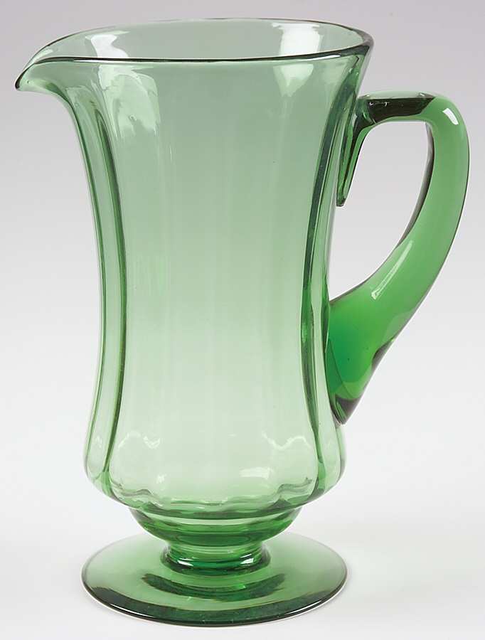 870 Green 40 Oz Pitcher by Fostoria-1