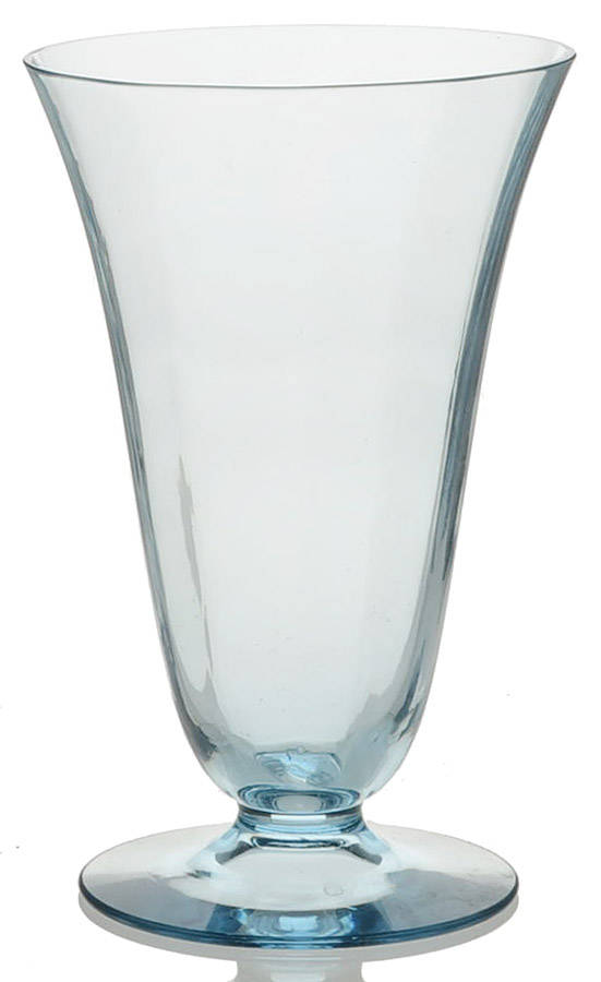 877 Blue (Azure) 8 Oz Footed Tumbler by Fostoria-1