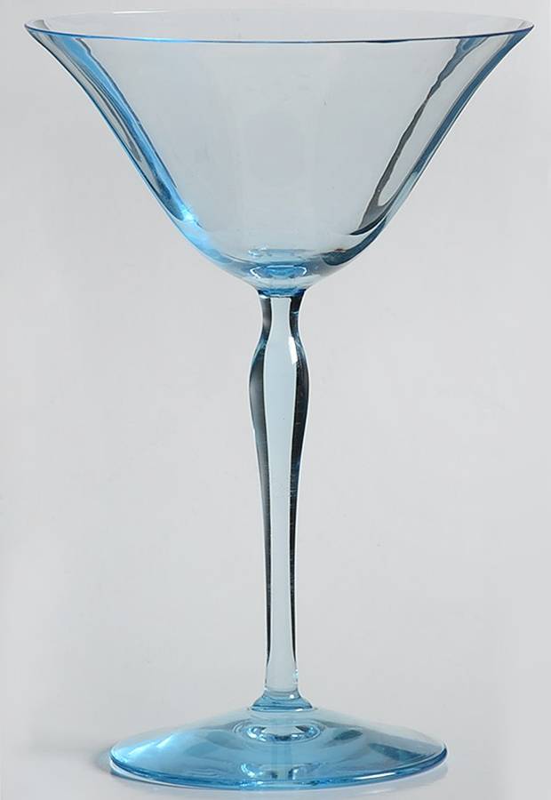 877 Blue (Azure) Champagne/Tall Sherbet by Fostoria-1