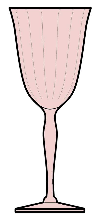 890 Rose Water Goblet by Fostoria-1