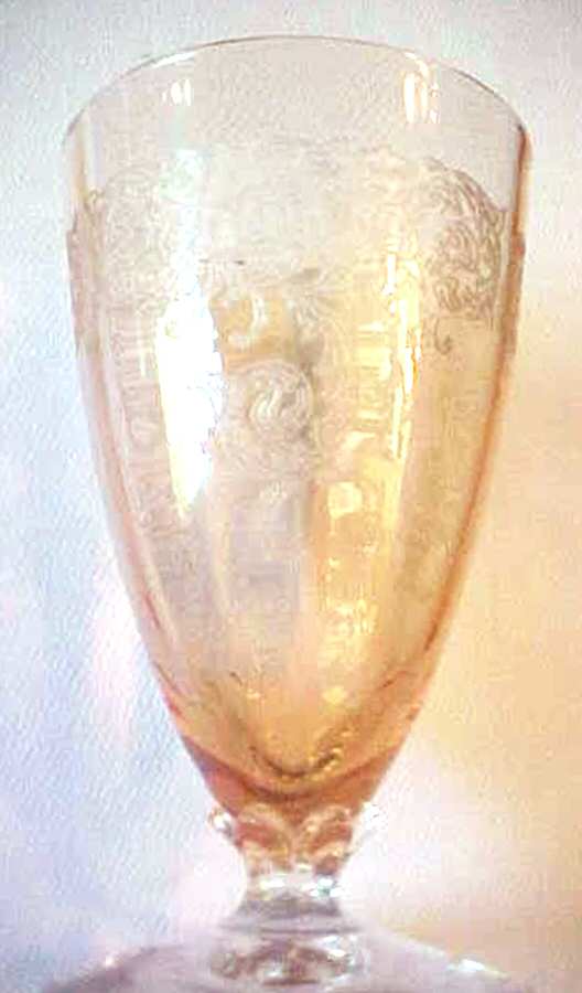 Acanthus Amber Juice Glass by Fostoria-1