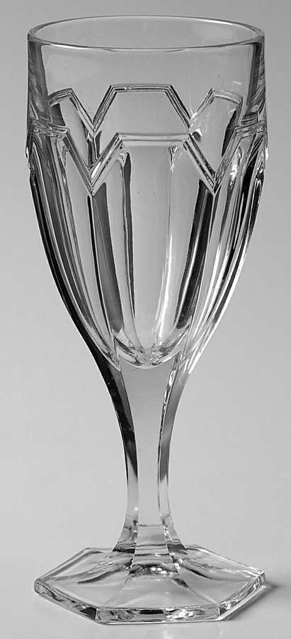 Alexis (Stem 1630, Heavy) Claret Wine by Fostoria-1