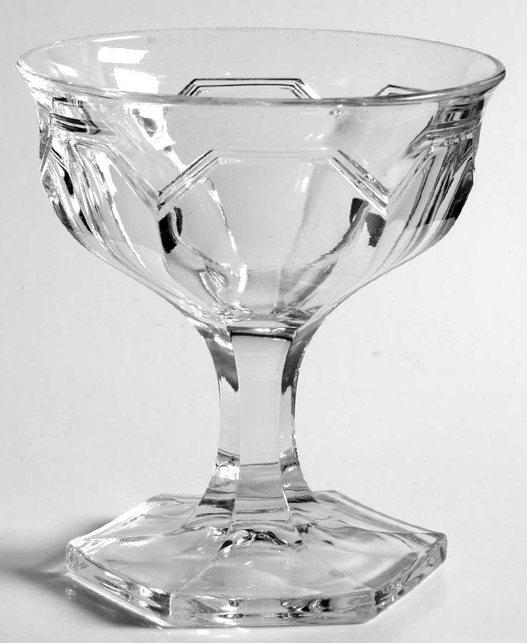 Alexis (Stem 1630, Heavy) Champagne/Tall Sherbet by Fostoria-1